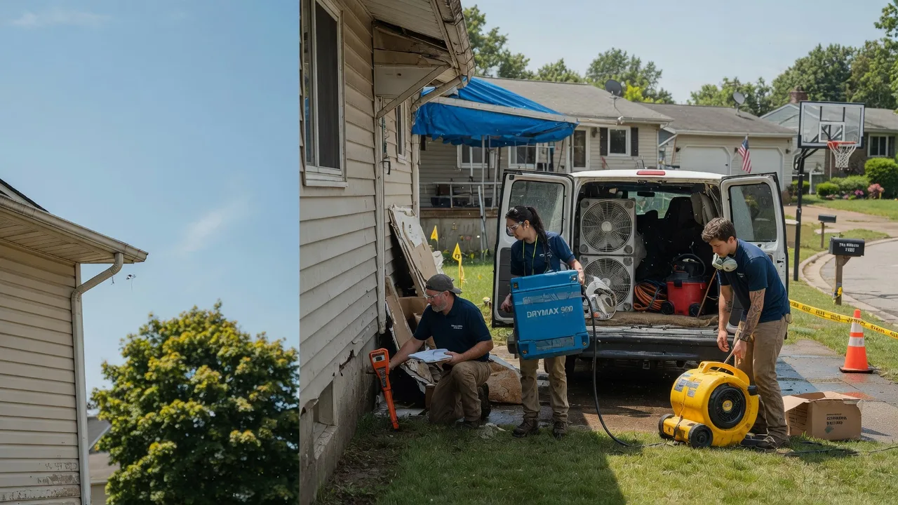 Ceiling Leak Cleanup in Bloomfield, NY near me