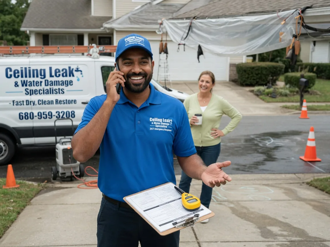 Ceiling Leak Cleanup Bloomfield, NY FAQs